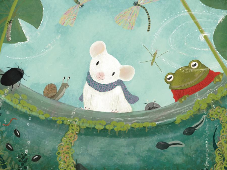 Miley the Mouse illustration by Lauren Tobia for Storyhunt