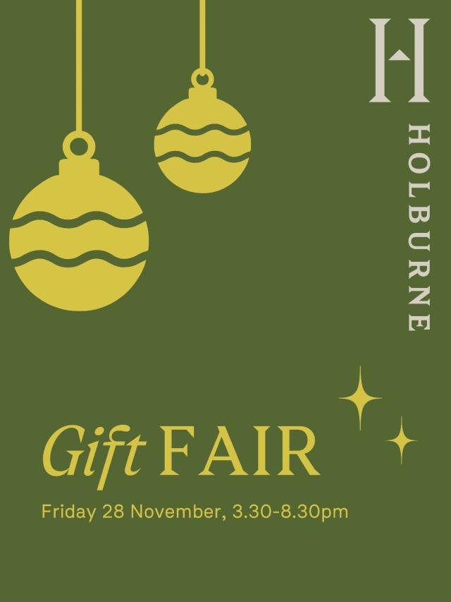 Holburne Gift Fair Instagram Graphic