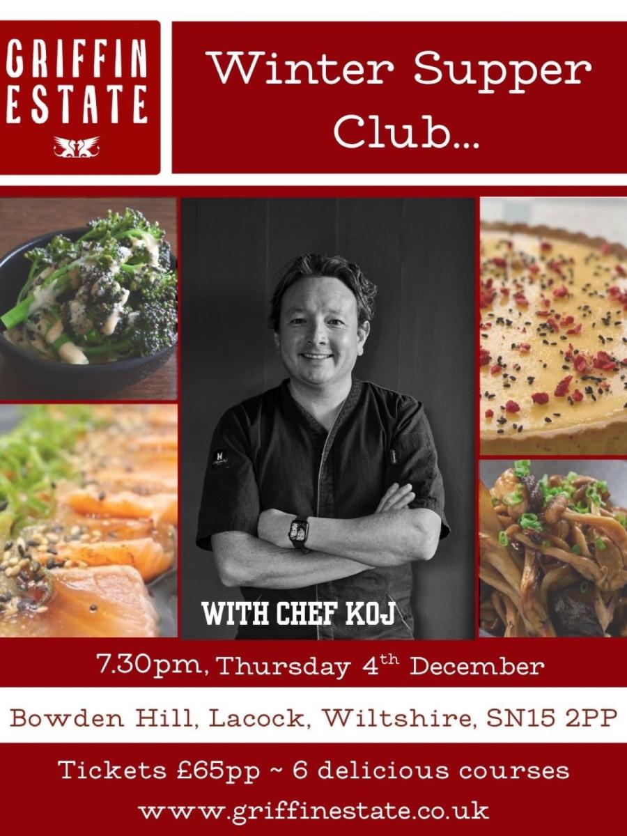 Winter Supper Club with Chef Koj 4.12.25