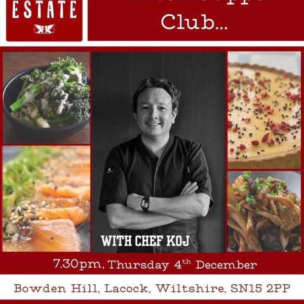 Winter Supper Club with Chef Koj 4.12.25