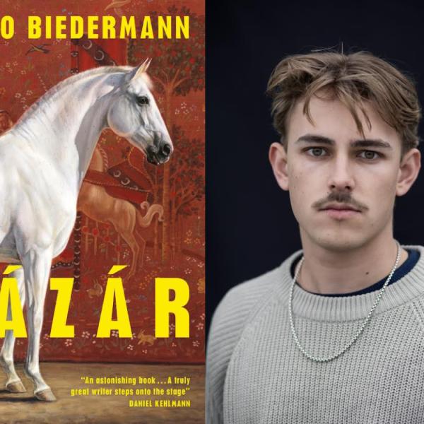 Nelio Biedermann with Lazar