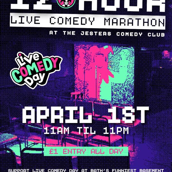 Live comedy day social media artwork_Insta 1