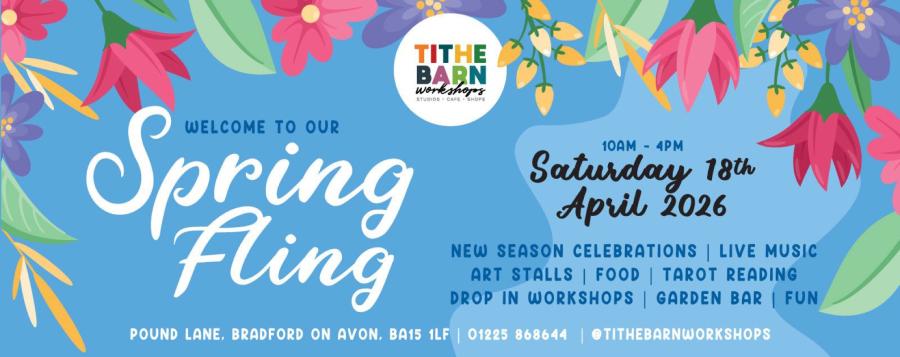 spring fling 2026 at the tithebarn workshops in bradford on avon