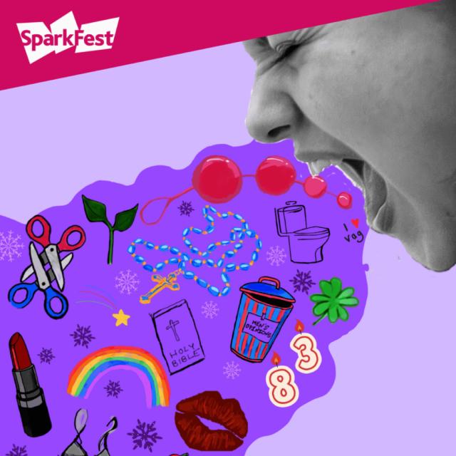 Purple Snowflakes and Titty Wanks