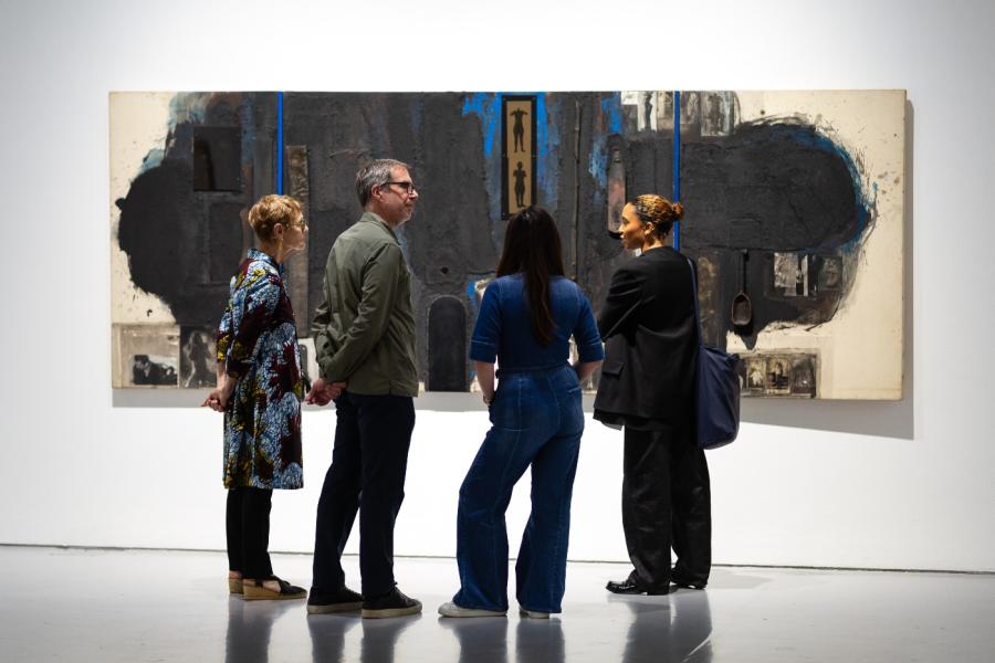 Donald Locke 'Resistant Forms' (2025). Install view at Spike Island, Bristol. Photography by Lisa Whiting