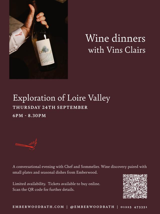Vins Clairs Wine Dinner Poster2