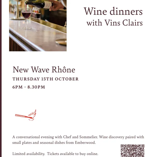 Vins Clairs Wine Dinner Poster3