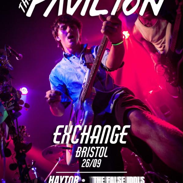 THE PAVILION EXCHANGE BASEMENT GIG POSTER