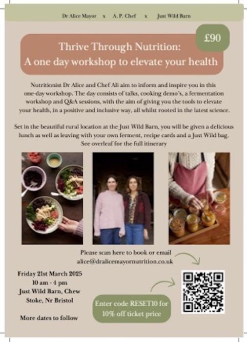 Thrive Nutrition FLyer